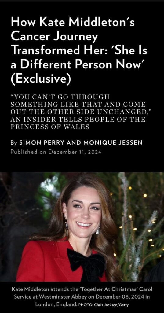 How Kate Middleton’s Cancer Journey Transformed Her Revi World